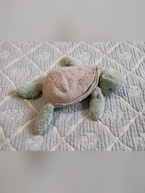 Jellycat London Original Bashful Turtle /Retired 11 Inch Shelf Sitter Plush